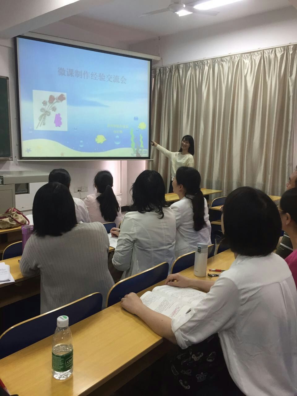 外语系举行微课制作经验交流会 外语系举行微课制作经验交流会