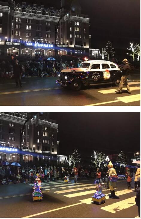 走进维多利亚的童话世界——圣诞花车巡游夜 走进维多利亚的童话世界——圣诞花车巡游夜