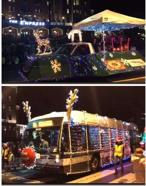 走进维多利亚的童话世界——圣诞花车巡游夜 走进维多利亚的童话世界——圣诞花车巡游夜