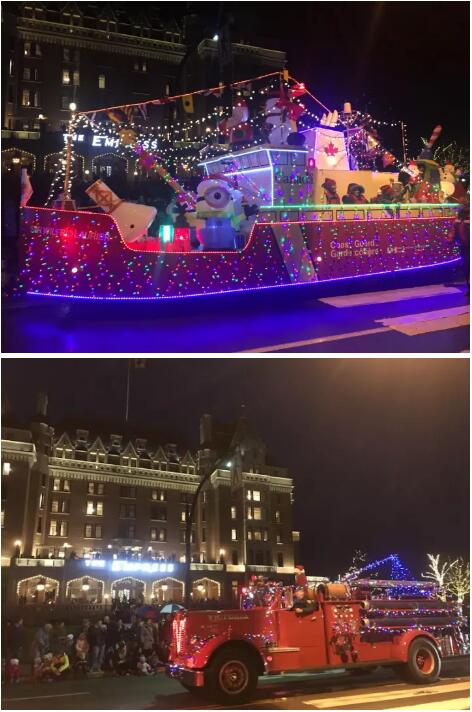 走进维多利亚的童话世界——圣诞花车巡游夜 走进维多利亚的童话世界——圣诞花车巡游夜