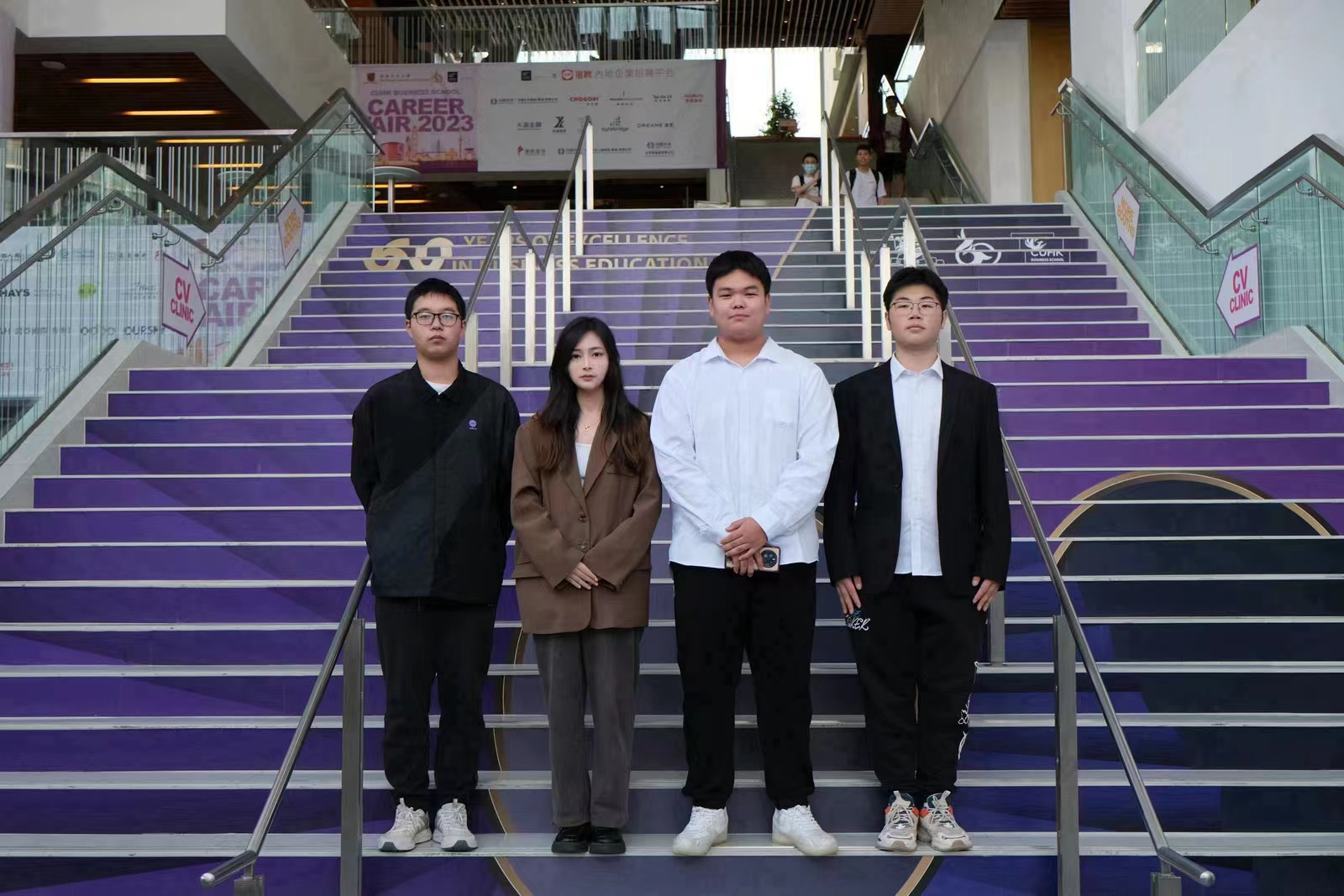 涉外学子参加特区访学走进香港中文大学