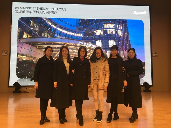 深圳JW万豪酒店&深圳中洲万豪酒店来我院宣讲并面试实习生