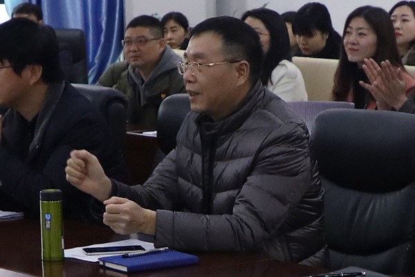学院召开2017年度领导班子及成员年度考核和党建工作考核大会